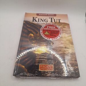 Ancient Civilization: Egypt King Tut: Secrets Revealed ~ DVD & Book SEALED